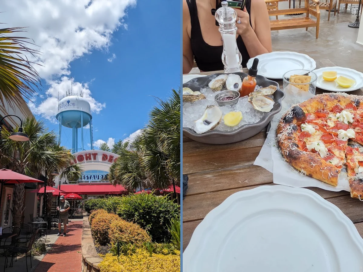 Dining at Flight Deck